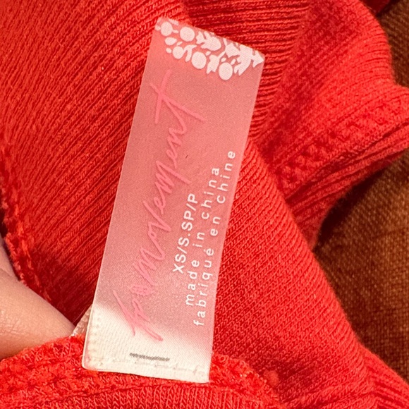 FP Movement by Free People Go-To Flared Red Jumpsuit - Picture 8 of 8